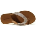 thumbnail image 5 of NeedBo Women's Comfortable Flip Flops with Arch Support Non-Slip Casual Summer Thong Sandals-Sparkle Rose Gold, 5 of 7