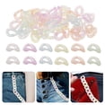 thumbnail image 1 of CIMAXIC Jump Rings for Jewelry Making 200Pcs Acrylic Linking Rings with Quick Connection, 1 of 6
