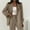 Khaki, variant on Women's Women's 2024 New Spring And Autumn Small Suit Suit Women's Design Yellow Xxl