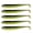 Color A, variant on Yihuala 5 Pieces T Tail Soft Baits 9.5cm Artificial Fishing Lures Premium Sinking Design Realistic Swimming Action
