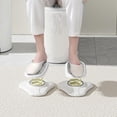 thumbnail image 5 of 1pc Office Foot Rest for Under Desk at Work Home Toilet Comfortable Footrest with Flexible Spring Ergonomic for Leg Thigh Back Hip Pain Relieve, 5 of 5