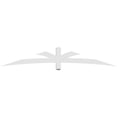thumbnail image 4 of 96"W x 16"H x 4"D x 4"F, 4/12 Pitch, Davenport Architectural Grade PVC Gable Bracket, 4 of 8