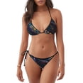 thumbnail image 1 of Balery Colorful Patterned Snake Pijama Estampado Bikini de Dos Piezas para Mujer - Conjunto de Bikini Ajustable Sexy y Cómodo para Playa, 1 of 6