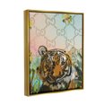 thumbnail image 4 of Stupell Industries Glam Pattern Tiger Animals & Insects Painting Gold Floater Framed Art Print Wall Art, 17 x 21, 4 of 10