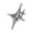 2, variant on Star Charm Pendants Dainty Awn Star Charm with Hole Jewelry Making Earring Pendant Dangle Charm Beads
