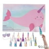 Pin the Horn on the Narwhal Party Game
