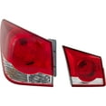thumbnail image 4 of For 11-16 Cruze Inner Taillight Taillamp Rear Brake Light Lamp w/Bulb SET PAIR, 4 of 5