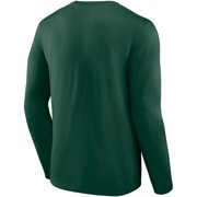 Men's Majestic Green Oakland Athletics High Praise Long Sleeve T-Shirt