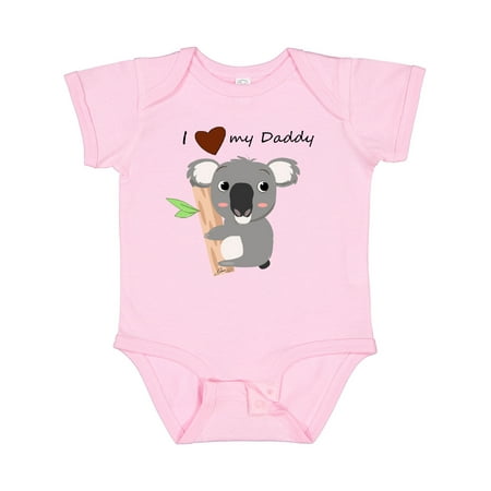 

Inktastic Koala (i Love My Daddy) Gift Baby Boy or Baby Girl Bodysuit