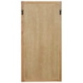 thumbnail image 2 of vidaXL Solid Oak Wood Mirror Bathroom Hall Home Makeup Decoration Multi Sizes, 2 of 15
