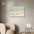 thumbnail image 5 of Relaxed Beach Vacay Canvas Glam Beach Wall Art by Art Remedy, White Frame, 30" x 20", 5 of 7
