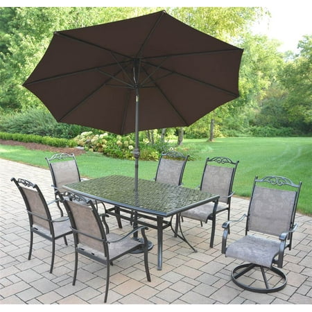 9-Pc Outdoor Dining Set - Walmart.com