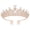 Rose Gold, variant on GTEYOIJN Women Teenagers Princess Elegant Crown with Combs Women's Headbands Bridal Wedding Prom Birthday Silver Headscarf Headband