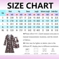 thumbnail image 3 of DAFEI Women's 3 Pieces Bikini Set Geo Print Bathing Suit Drawstring Swimsuit with Cover Ups Kimono, 3 of 8