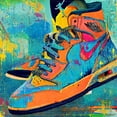 thumbnail image 4 of Stephen Chambers 12x12 Black Modern Wood Framed Wall Art Titled - Air Jordan 26, 4 of 6