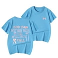 thumbnail image 5 of MEZZALL T-Shirt pour Enfants avec Lapin Imprimé, Col Rond, Manches Courtes, T-Shirts Tee pour Garçons Filles, Bleu Foncé, 5-6 Ans, 5 of 5