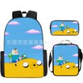 thumbnail image 1 of New Adventure Time Adventure Time Backpack Cartoon Primary School Schoolbag Shoulder Bag Pencil Case, 1 of 2