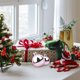 thumbnail image 5 of 36 Piezas Decoración de Bolas de Navidad, Adornos de Bolas de Navidad para Árbol de Navidad, 4 Estilos Adornos de Árbol de Navidad Inastillables Bolas Colgantes para Decoraciones de Fiesta 4 cm, Rosa, 5 of 5