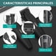 thumbnail image 3 of Kit de Barbería Profesional VGR V-640 Clipper Y Trimmer, 3 of 9