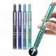 thumbnail image 1 of Fine Point Retractable Pen, 0.38mm Tip, Black Barrel with 5 Refill Cartridges, 1 of 5
