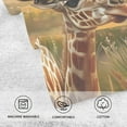 thumbnail image 3 of Mother and Baby Giraffes Love Hand Towel Bath Towels Face Towels Cotton Absorbent for Home Hotel Spa Swimming Yoga Sports, 3 of 7