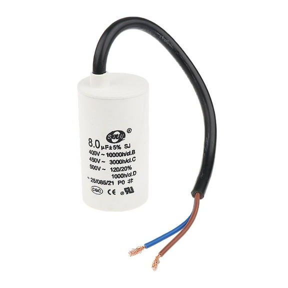 Polypropylene Film 8uF 250V Motor Starting