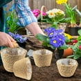 thumbnail image 4 of EZPXFCI Basket Planter Seagrass Containers, Hand Woven Wicker Cover Storage Stylish Plastic Liners Straw Flower Jute Pots Perfect for Outdoor Indoor Use Mums Front Porch Tree Room Decoration, 4 of 6