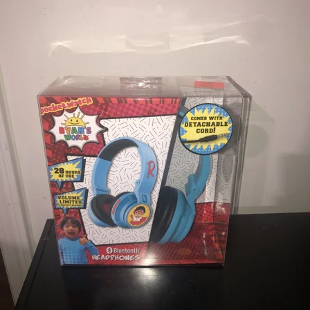 Kiddesigns - EKiids Ryan'S World Wireless Over The Ear Headphones - Blue