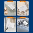 thumbnail image 4 of Wosthever Trapeador de limpieza de pisos ABS fácil de manos libres con sistema de sujeción a presión Trapeador sin a mano Suministros de limpieza para el hogar, 4 of 6