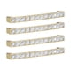 thumbnail image 4 of Manija De Doble Orificio De Diamante Para Puerta De Gabinete, Paso De Orificio De aleación De Zinc, Manija De 128 Mm, Perilla De Cajón Moderna Para Puertas Laterales, Armarios,, 4 of 7
