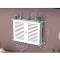 thumbnail image 5 of Boîte de Rangement pour Routeur Wifi Sans Fil Boîte en Bois Alimentation par Câble Plus Support Mural, 5 of 5