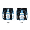 thumbnail image 5 of Lsque Christmas Gnome Snowflake Printed Women's Running Shorts with Liner Pockets,Elastic Quick Dry Workout Athletic Gym Yoga Shorts,Womens High Waist Shorts-XX-Large, 5 of 9