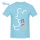 thumbnail image 1 of Mickey Mouse T shirt Harajuku Short Sleeve Disney T-shirt 100% Cotton Graphics Tshirt Brands Tee TopL Gao Jinjia LED, 1 of 2
