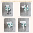 thumbnail image 1 of Soporte para secador de pelo autoadhesivo montado en la pared con organizador de alambre, soporte para secador de pelo de ba?o para la mayoría de secadores de pelo, soporte extraíble para el cuidado del cabello, (verde) ZefeiWu 8390612531149, 1 of 1