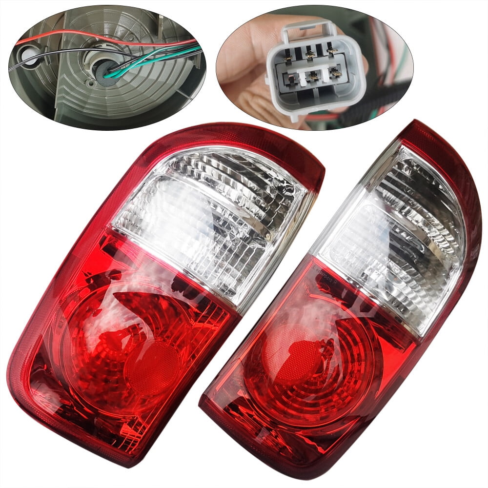 For Toyota Tundra 4 Door Double Cab 2004-2006 Rear Left&Right Side Tail Lights Direct Replacement