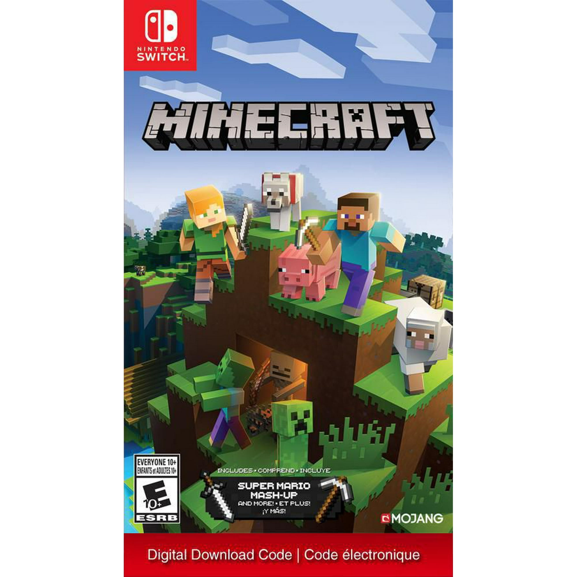 Free minecraft nintendo switch code discount