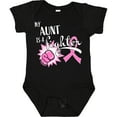 thumbnail image 3 of Inktastic My Aunt is a Fighter- Breast Cancer Awareness Boys or Girls Baby Bodysuit, 3 of 5