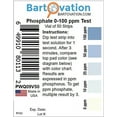 Color Detect Test Bartovation Phosphorous and Phosphate Detection Test Strips, 0-100 ppm ...