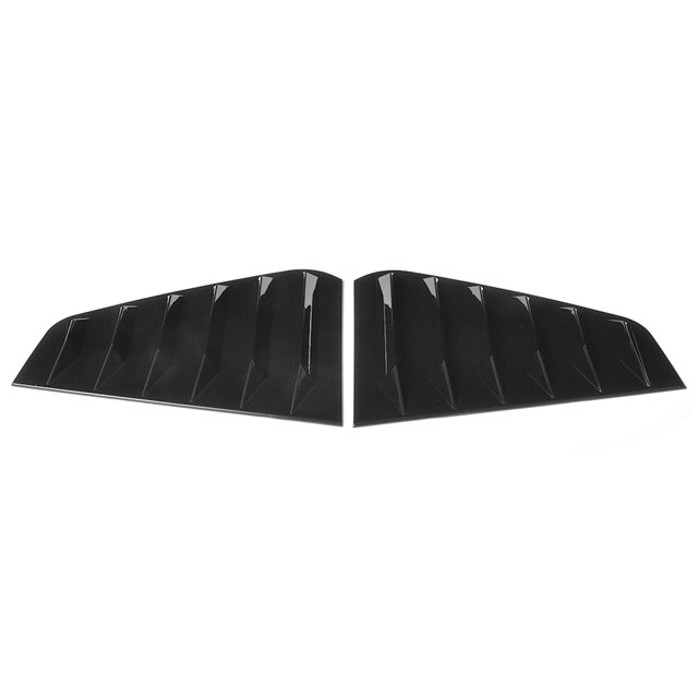 Rejillas de ventilación laterales para ventanas, par de rejillas de ventilación laterales para ventanas de automóviles, resistentes y duraderas