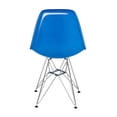 thumbnail image 4 of Home Furniture Cresco Molded 2-Tone Eiffel Side Chair - White Blue, 4 of 7