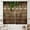 Barn Door-4, variant on Farmhouse Barn Door Curtains Rustic Wood Country Vintage Rural Blue Grey Wooden Plank Cabin Barnwood Curtain with Rod Pocket Home Decor Drapes Window Treatments 2 Panels Set 52x63 Inch