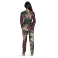 thumbnail image 3 of #followme Tie Dye 2 Piece Jogger Thermal Pajama Set for Women 6862-10480-S, 3 of 3