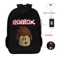 thumbnail image 1 of Robloxmochila con impresión Digital 3D, morral a todo color de 13 pulgadas con cremallera para estudiantes del Campus, mochila escolar de gran capacidad, regalo de cumpleaños, 1 of 3