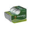 Duck Brand Matte Finish Clear Invisible Acrylic Tape- 0.75" x 500", 3 Pack
