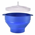 thumbnail image 3 of SouMaox Silicone Microwave Popcorn Maker, Collapsible Space Saving Bowl, Vented Lid Design, Fast Snack Preparation for Movie Nights, 3 of 5