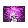 thumbnail image 2 of CADecor Hippie Skull,Pink Wall Tapestry Wall Hanging Wall Art Home Decor 60x80 inches, 2 of 2