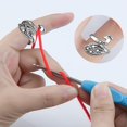 thumbnail image 3 of 3Pcs Knitting Loop Crochet Loop Open Finger Sewing Accessories Tool Phoenix, 3 of 7