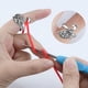 thumbnail image 1 of 3 piezas de de tejido ajustable de ganchillo guía de soporte de de dedal para tejer herramienta de accesorios de manuali BLESIY anillo de bucle de tejido ajustable, 1 of 7