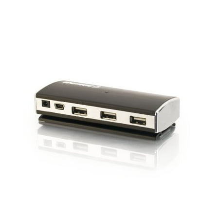 C2G 7-Port USB 2.0 Aluminum Hub for Chromebooks notebook computers and Desktops - hub - 7 ports