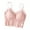 Pink, variant on Darzheoy Wire-Free Bra for Women Fashion Lace Beauty Back Solid Strap Wrap Hollow Out Bra Underwear Sport Bras One Size